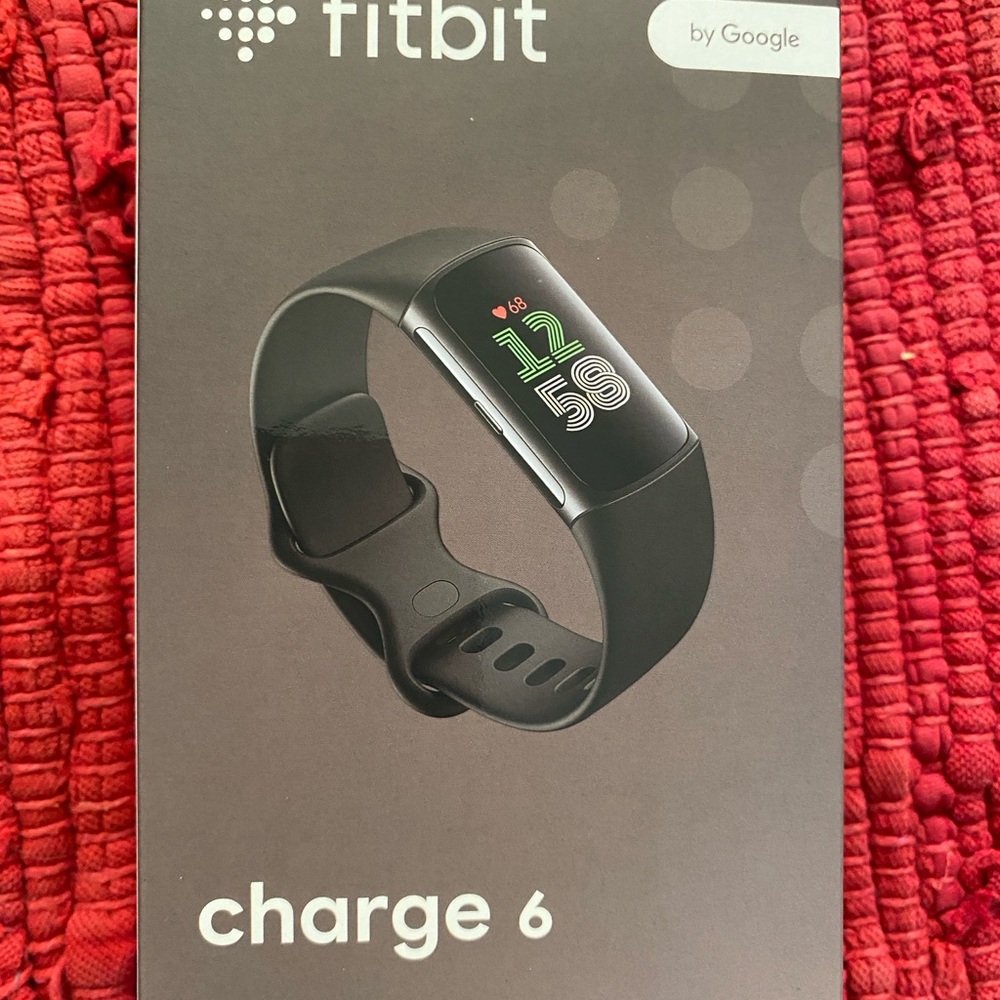 Fitbit Charge 6 Black Smartwatch